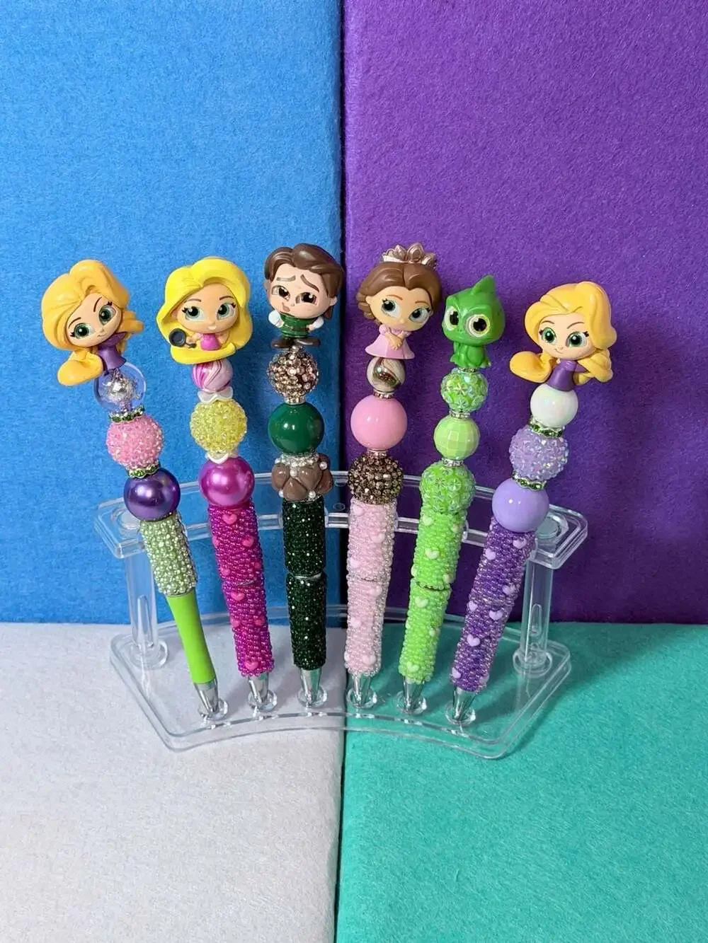Disney Doorable Handmade Beaded Pens - Custom Made By The Enchanted Hoosier